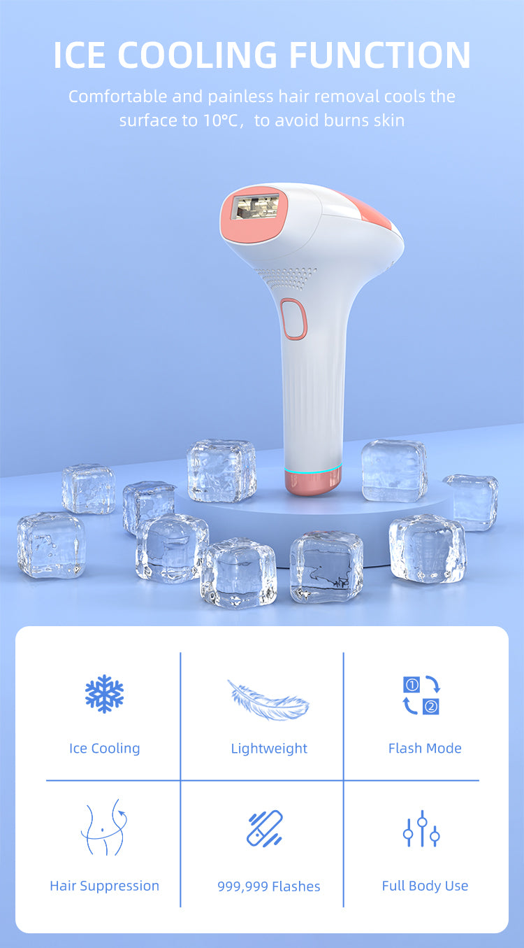 IPL Ice Cooling Hair Remover